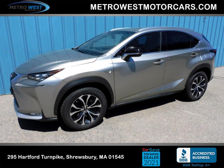 Used Used 2017 Lexus Nx NX Turbo F Sport AWD for sale $20,800 at Metro West Motorcars LLC in Shrewsbury MA