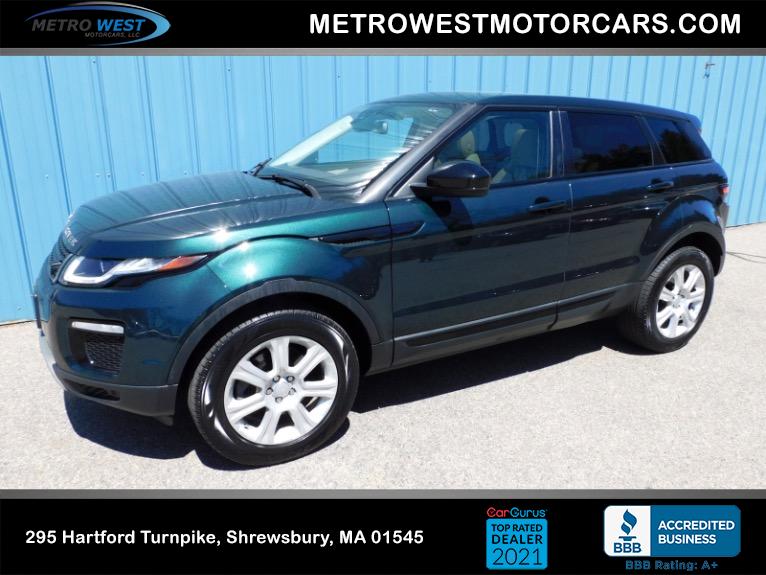 Used Used 2017 Land Rover Range Rover Evoque SE Premium for sale $19,800 at Metro West Motorcars LLC in Shrewsbury MA