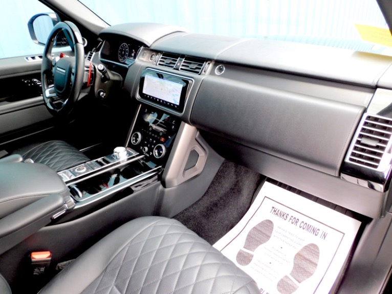 Used 2019 Land Rover Range Rover V8 Supercharged SV Autobiography Dynamic SWB Used 2019 Land Rover Range Rover V8 Supercharged SV Autobiography Dynamic SWB for sale at Metro West Motorcars LLC in Shrewsbury MA 21
