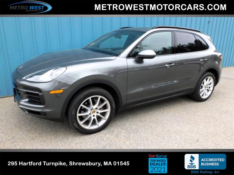 Used 2020 Porsche Cayenne AWD Used 2020 Porsche Cayenne AWD for sale  at Metro West Motorcars LLC in Shrewsbury MA 1