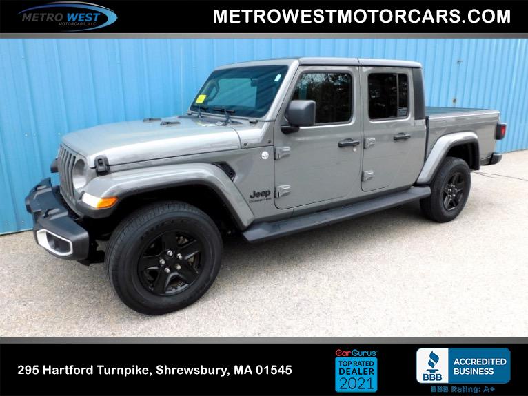 Used 2021 Jeep Gladiator Willys 4x4 Used 2021 Jeep Gladiator Willys 4x4 for sale  at Metro West Motorcars LLC in Shrewsbury MA 1