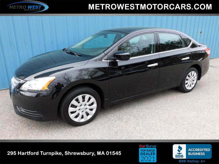 Used 2014 Nissan Sentra 4dr Sdn I4 CVT S Used 2014 Nissan Sentra 4dr Sdn I4 CVT S for sale  at Metro West Motorcars LLC in Shrewsbury MA 1