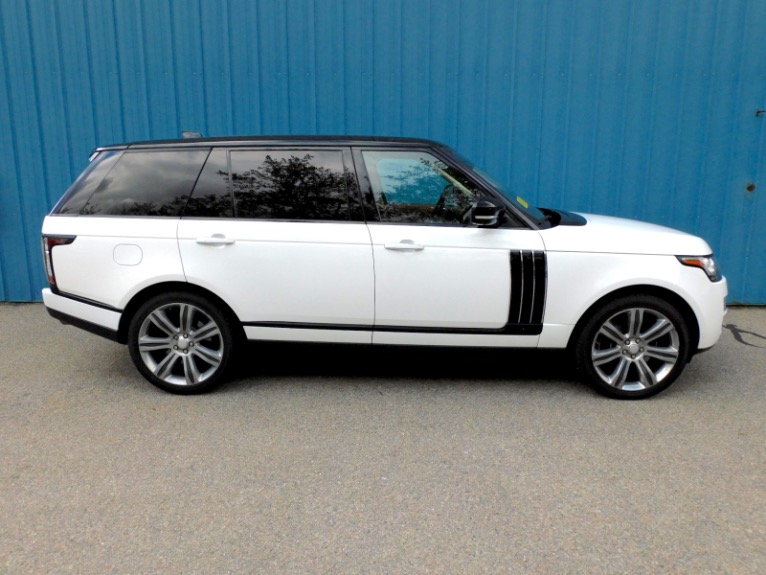 Used 2017 Land Rover Range Rover V8 Supercharged SV Autobiography LWB Used 2017 Land Rover Range Rover V8 Supercharged SV Autobiography LWB for sale at Metro West Motorcars LLC in Shrewsbury MA 6