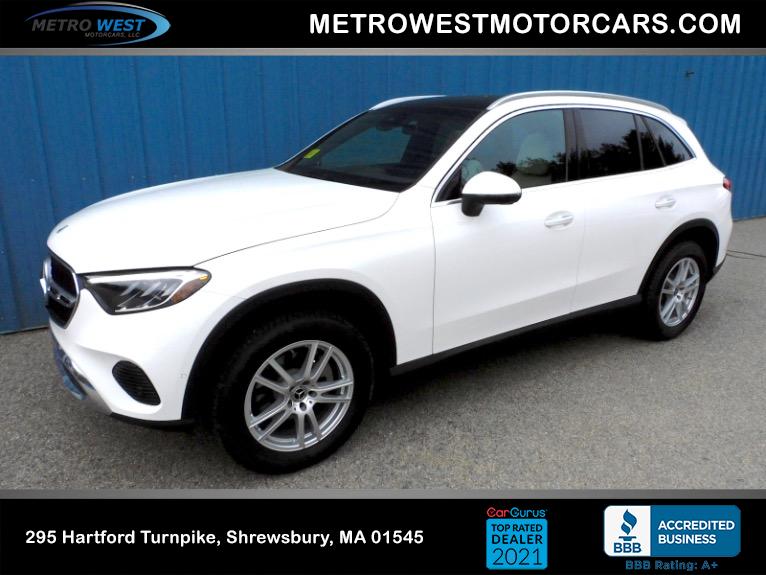 Used 2023 Mercedes-Benz Glc GLC 300 4MATIC SUV Used 2023 Mercedes-Benz Glc GLC 300 4MATIC SUV for sale at Metro West Motorcars LLC in Shrewsbury MA 1