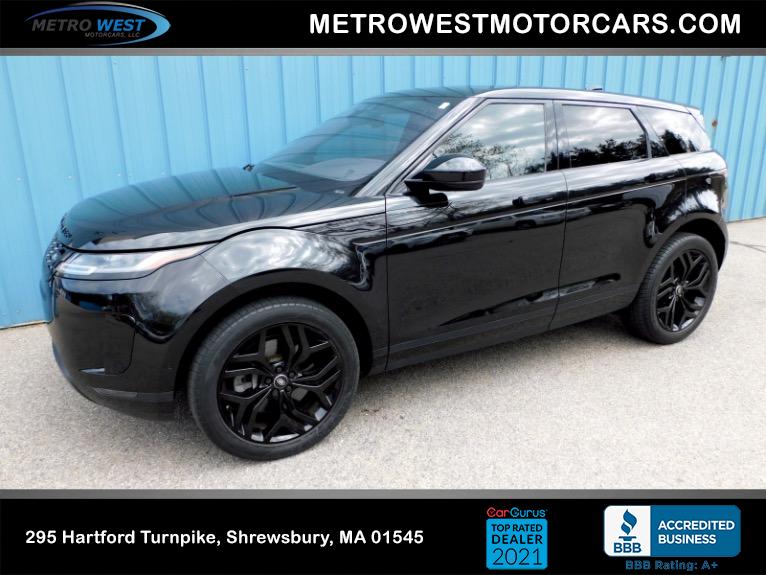 Used 2020 Land Rover Range Rover Evoque P250 SE Used 2020 Land Rover Range Rover Evoque P250 SE for sale  at Metro West Motorcars LLC in Shrewsbury MA 1