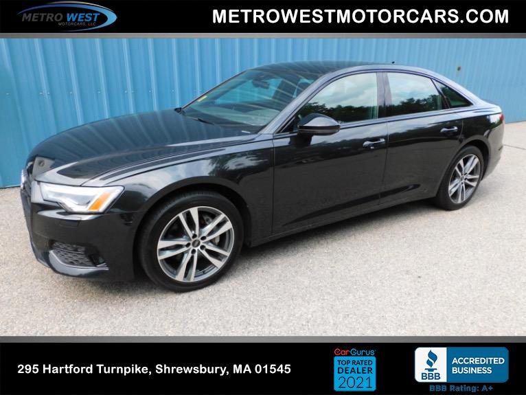 Used 2021 Audi A6 Premium Plus 45 TFSI quattro Used 2021 Audi A6 Premium Plus 45 TFSI quattro for sale at Metro West Motorcars LLC in Shrewsbury MA 1