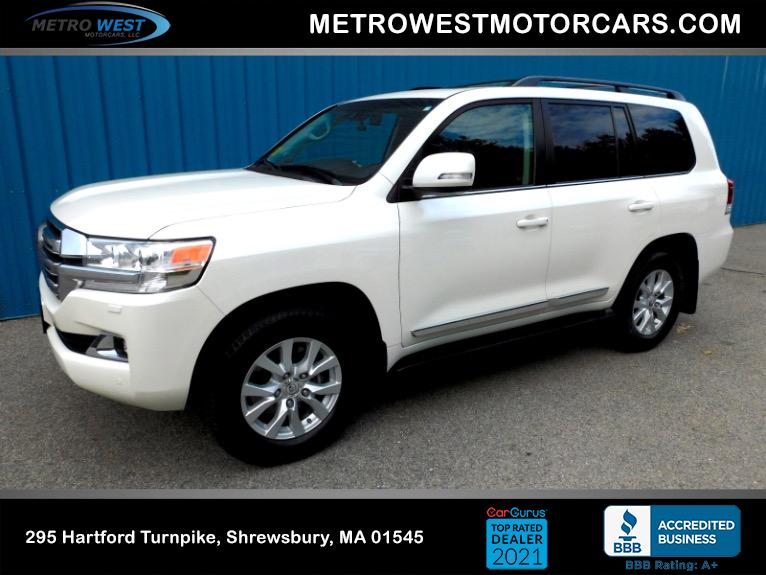 Used 2019 Toyota Land Cruiser 4WD (Natl) Used 2019 Toyota Land Cruiser 4WD (Natl) for sale  at Metro West Motorcars LLC in Shrewsbury MA 1