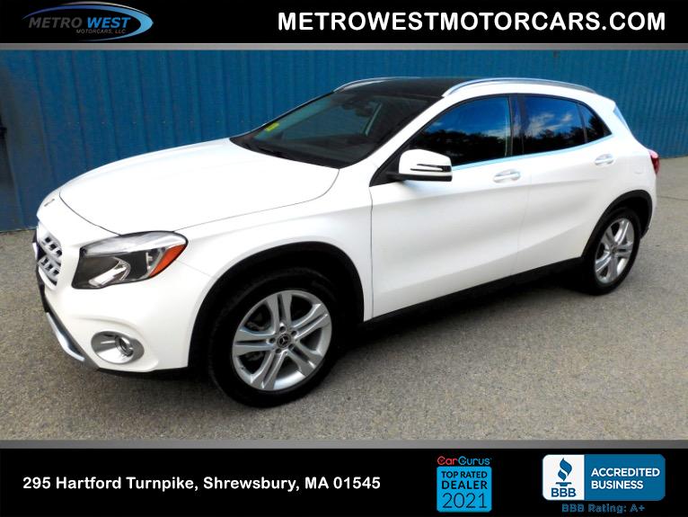 Used 2020 Mercedes-Benz Gla GLA 250 4MATIC SUV Used 2020 Mercedes-Benz Gla GLA 250 4MATIC SUV for sale at Metro West Motorcars LLC in Shrewsbury MA 1