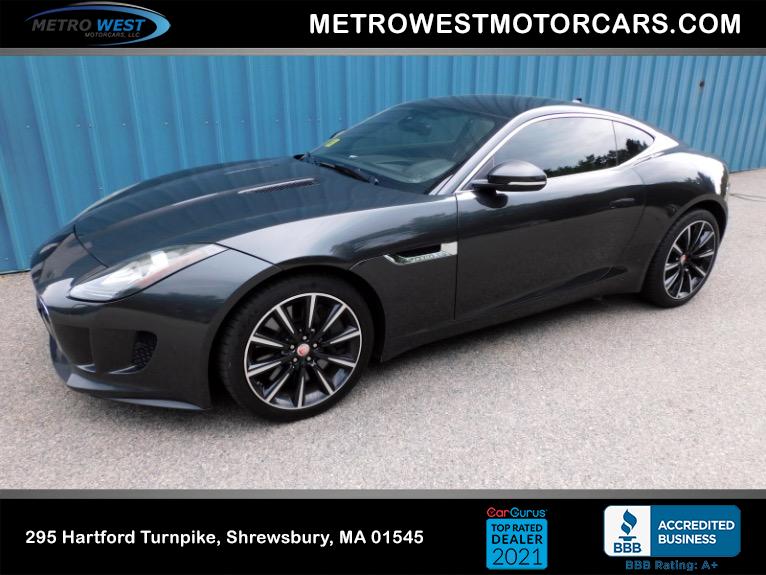 Used 2016 Jaguar F-type S RWD Used 2016 Jaguar F-type S RWD for sale at Metro West Motorcars LLC in Shrewsbury MA 1