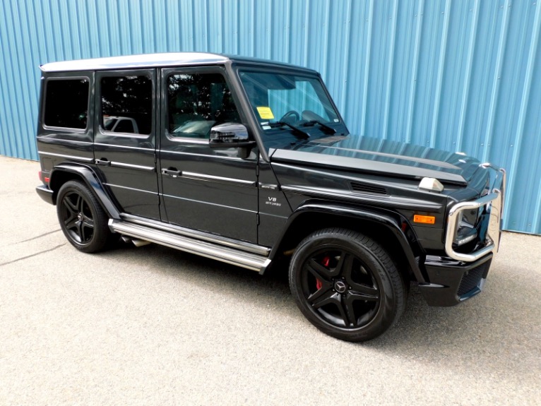 Used 2017 Mercedes-Benz G-class AMG G 63 4MATIC SUV Used 2017 Mercedes-Benz G-class AMG G 63 4MATIC SUV for sale at Metro West Motorcars LLC in Shrewsbury MA 7