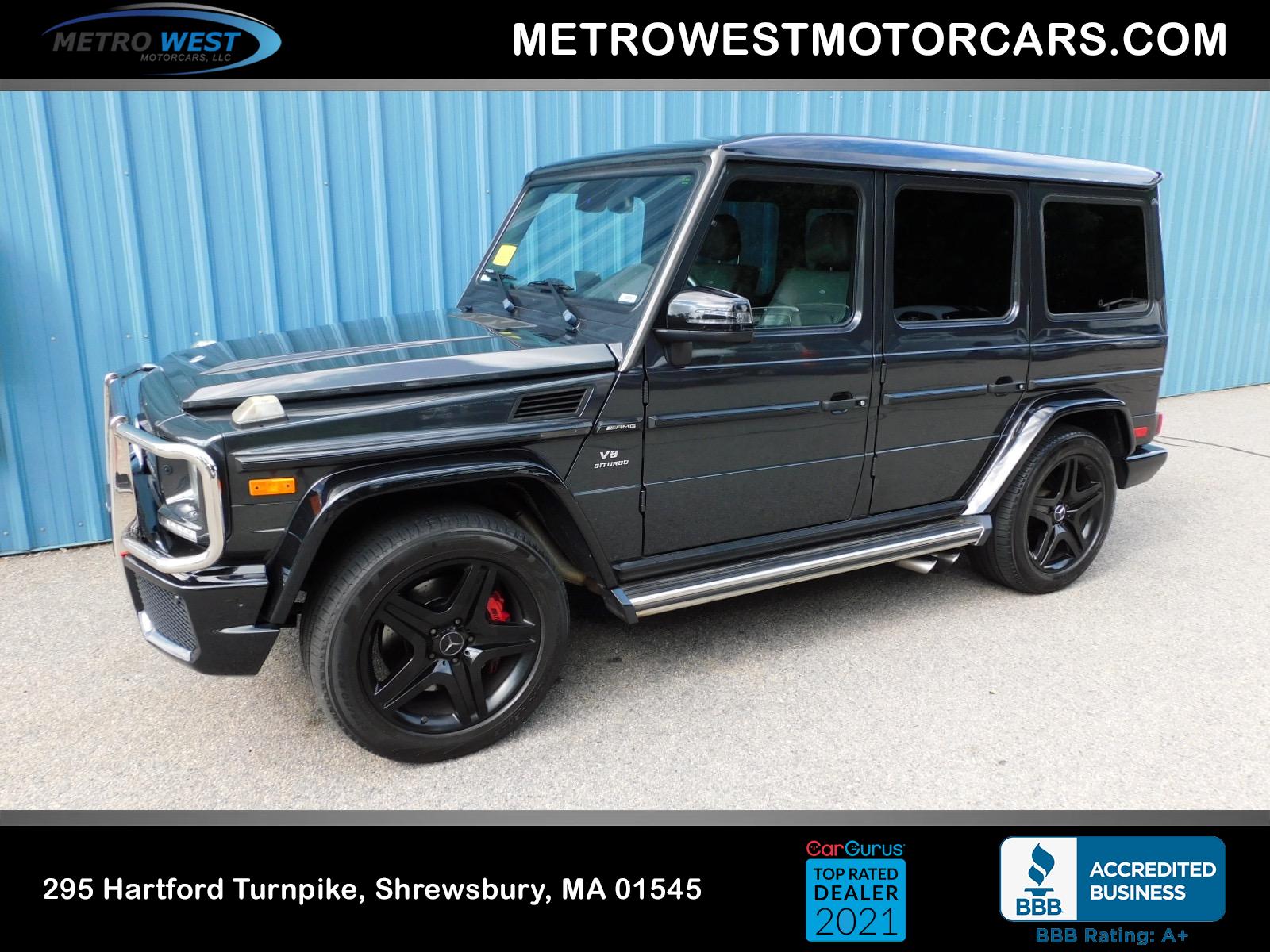 Used 2017 Mercedes-Benz G-class AMG G 63 4MATIC SUV For Sale ($49,900 ...