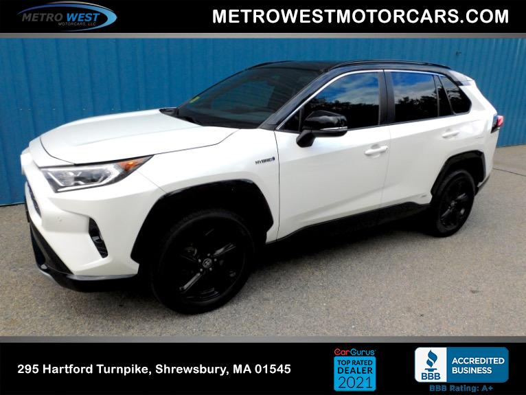 Used 2021 Toyota Rav4 Hybrid XSE AWD (Natl) Used 2021 Toyota Rav4 Hybrid XSE AWD (Natl) for sale  at Metro West Motorcars LLC in Shrewsbury MA 1
