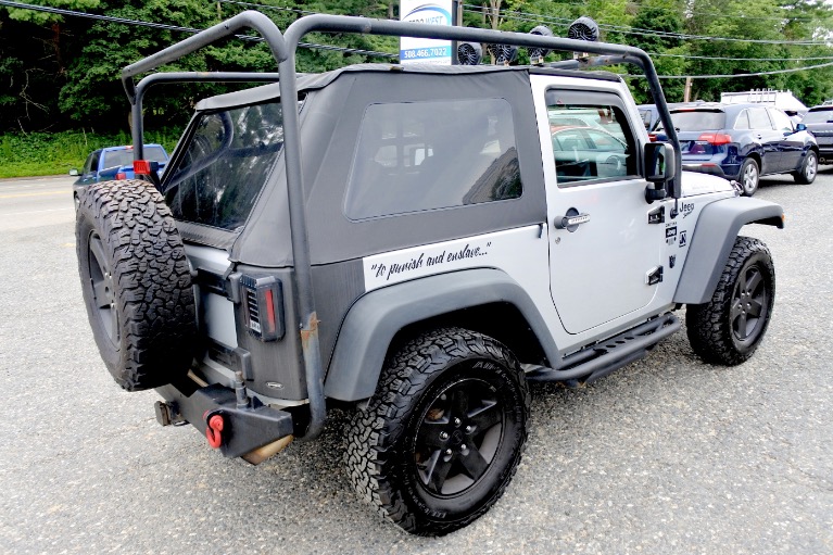 Used 2012 Jeep Wrangler 4WD 2dr Sport Used 2012 Jeep Wrangler 4WD 2dr Sport for sale at Metro West Motorcars LLC in Shrewsbury MA 5