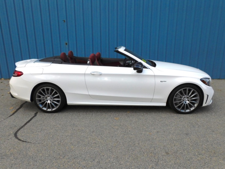 Used 2019 Mercedes-Benz C-class AMG C 43 4MATIC Cabriolet Used 2019 Mercedes-Benz C-class AMG C 43 4MATIC Cabriolet for sale at Metro West Motorcars LLC in Shrewsbury MA 11