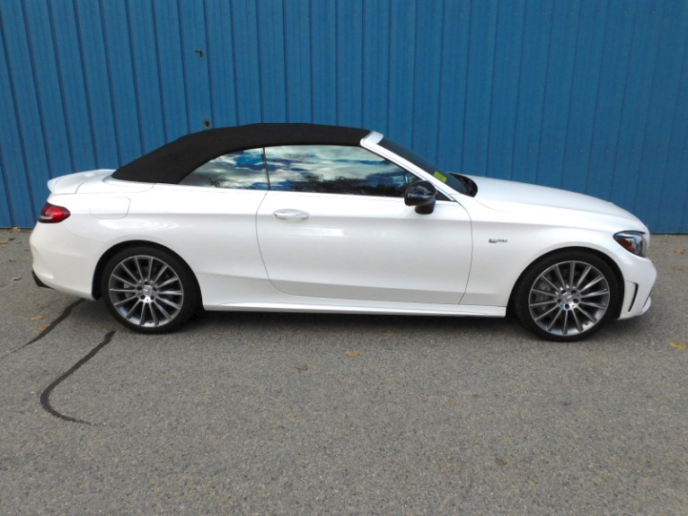 Used 2019 Mercedes-Benz C-class AMG C 43 4MATIC Cabriolet Used 2019 Mercedes-Benz C-class AMG C 43 4MATIC Cabriolet for sale at Metro West Motorcars LLC in Shrewsbury MA 12
