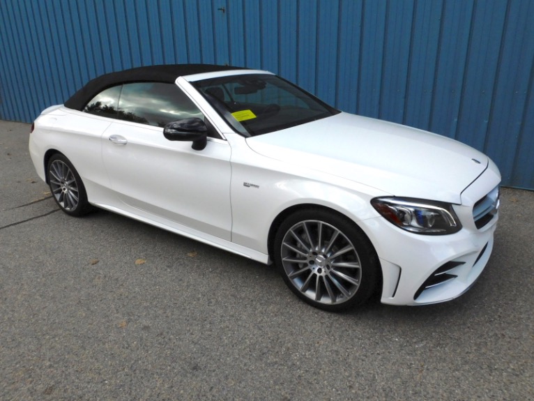 Used 2019 Mercedes-Benz C-class AMG C 43 4MATIC Cabriolet Used 2019 Mercedes-Benz C-class AMG C 43 4MATIC Cabriolet for sale at Metro West Motorcars LLC in Shrewsbury MA 14