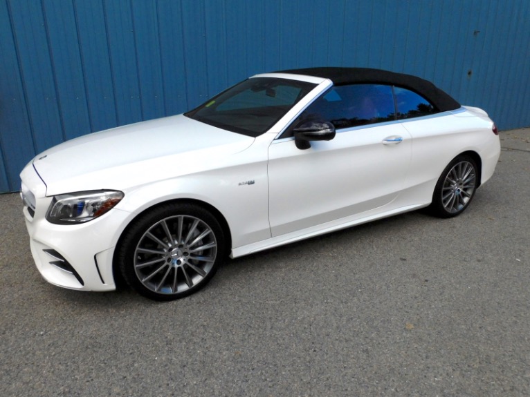 Used 2019 Mercedes-Benz C-class AMG C 43 4MATIC Cabriolet Used 2019 Mercedes-Benz C-class AMG C 43 4MATIC Cabriolet for sale at Metro West Motorcars LLC in Shrewsbury MA 2