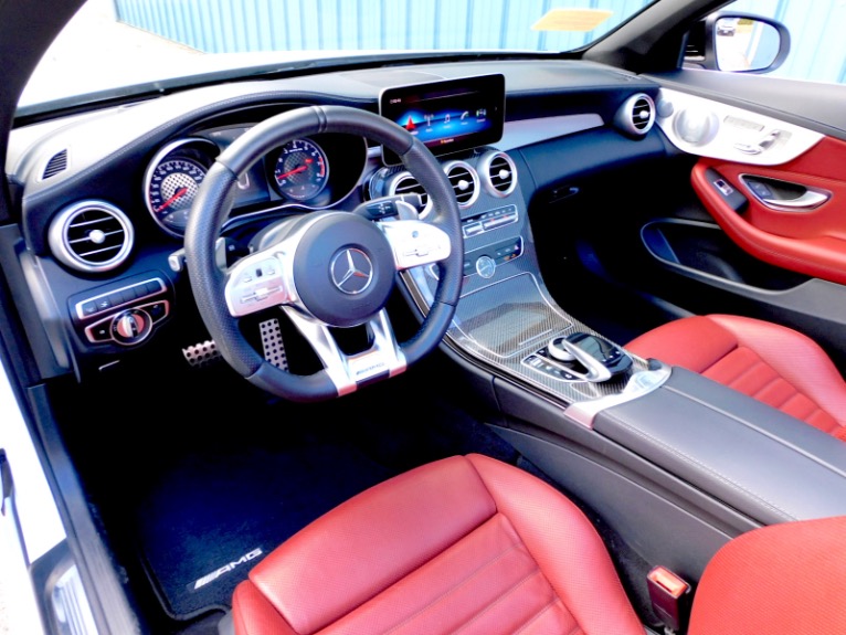 Used 2019 Mercedes-Benz C-class AMG C 43 4MATIC Cabriolet Used 2019 Mercedes-Benz C-class AMG C 43 4MATIC Cabriolet for sale at Metro West Motorcars LLC in Shrewsbury MA 21