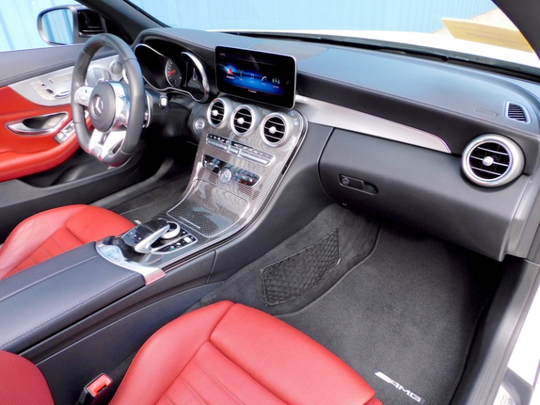 Used 2019 Mercedes-Benz C-class AMG C 43 4MATIC Cabriolet Used 2019 Mercedes-Benz C-class AMG C 43 4MATIC Cabriolet for sale at Metro West Motorcars LLC in Shrewsbury MA 26