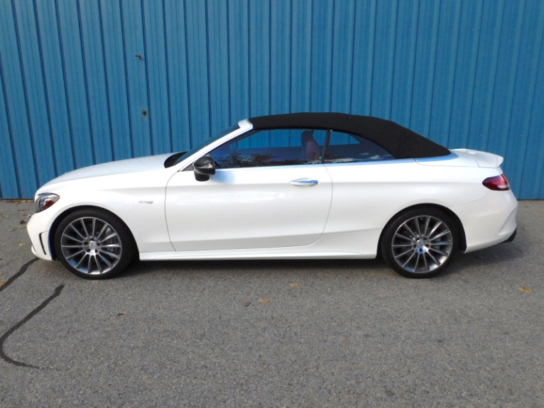 Used 2019 Mercedes-Benz C-class AMG C 43 4MATIC Cabriolet Used 2019 Mercedes-Benz C-class AMG C 43 4MATIC Cabriolet for sale at Metro West Motorcars LLC in Shrewsbury MA 4