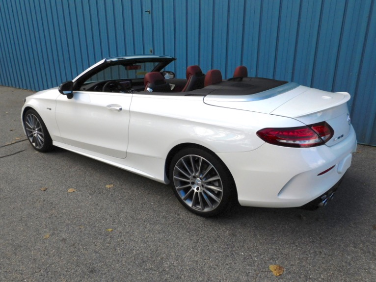 Used 2019 Mercedes-Benz C-class AMG C 43 4MATIC Cabriolet Used 2019 Mercedes-Benz C-class AMG C 43 4MATIC Cabriolet for sale at Metro West Motorcars LLC in Shrewsbury MA 5