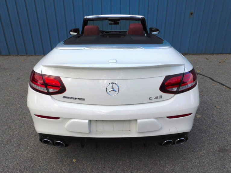 Used 2019 Mercedes-Benz C-class AMG C 43 4MATIC Cabriolet Used 2019 Mercedes-Benz C-class AMG C 43 4MATIC Cabriolet for sale at Metro West Motorcars LLC in Shrewsbury MA 7
