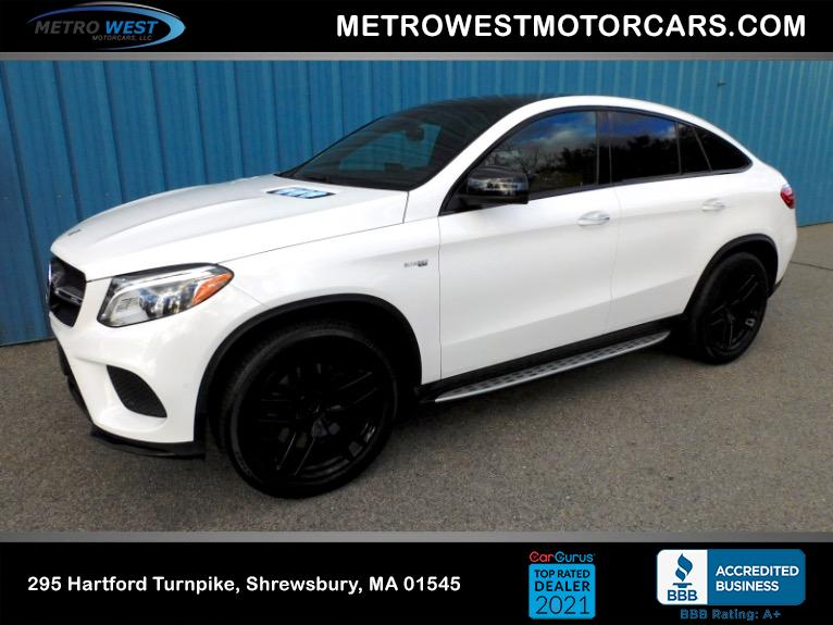 Used 2019 Mercedes-Benz Gle AMG GLE 43 4MATIC Coupe Used 2019 Mercedes-Benz Gle AMG GLE 43 4MATIC Coupe for sale  at Metro West Motorcars LLC in Shrewsbury MA 1