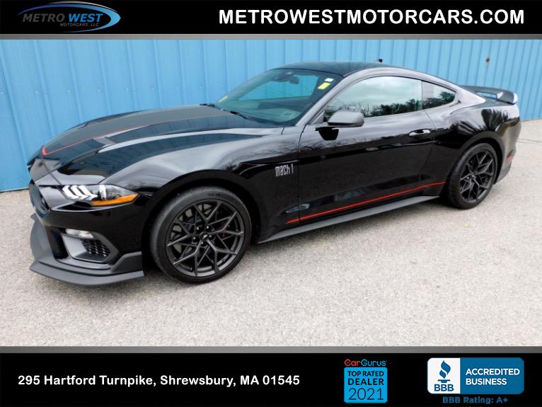 Used 2021 Ford Mustang Mach 1 Fastback Used 2021 Ford Mustang Mach 1 Fastback for sale at Metro West Motorcars LLC in Shrewsbury MA 1