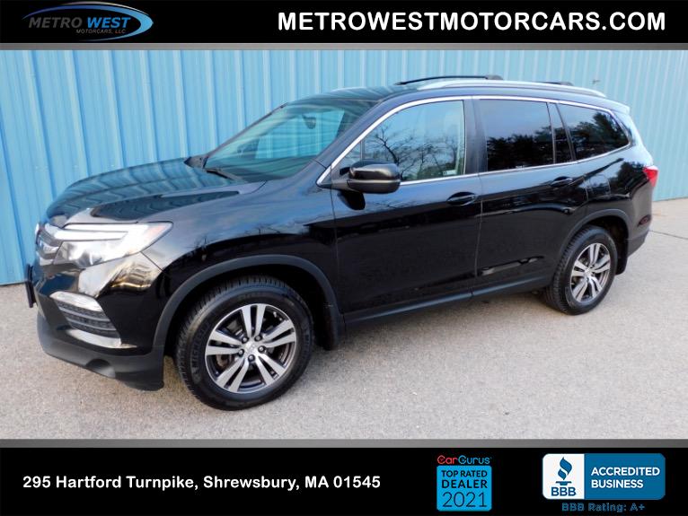 Used 2018 Honda Pilot EX-L AWD Used 2018 Honda Pilot EX-L AWD for sale at Metro West Motorcars LLC in Shrewsbury MA 1