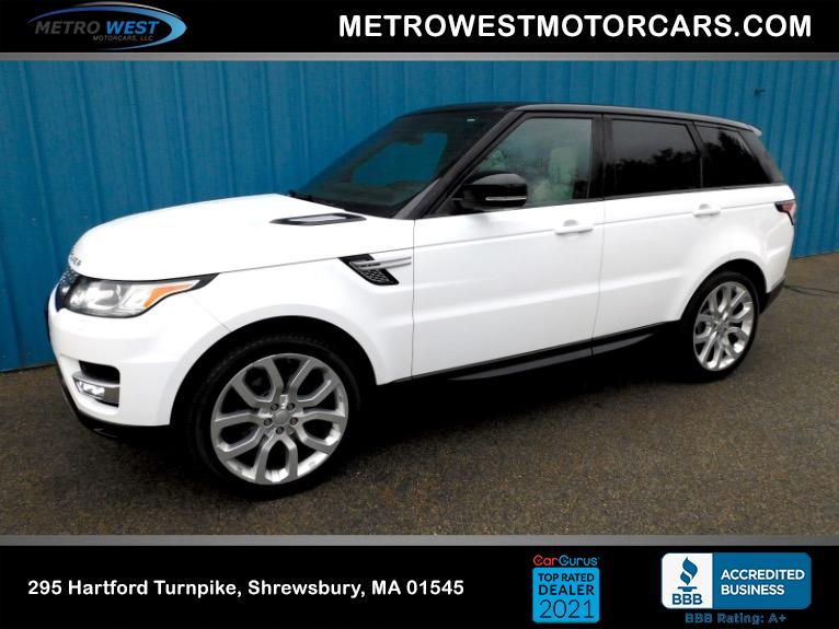 Used 2015 Land Rover Range Rover Sport HSE Used 2015 Land Rover Range Rover Sport HSE for sale at Metro West Motorcars LLC in Shrewsbury MA 1