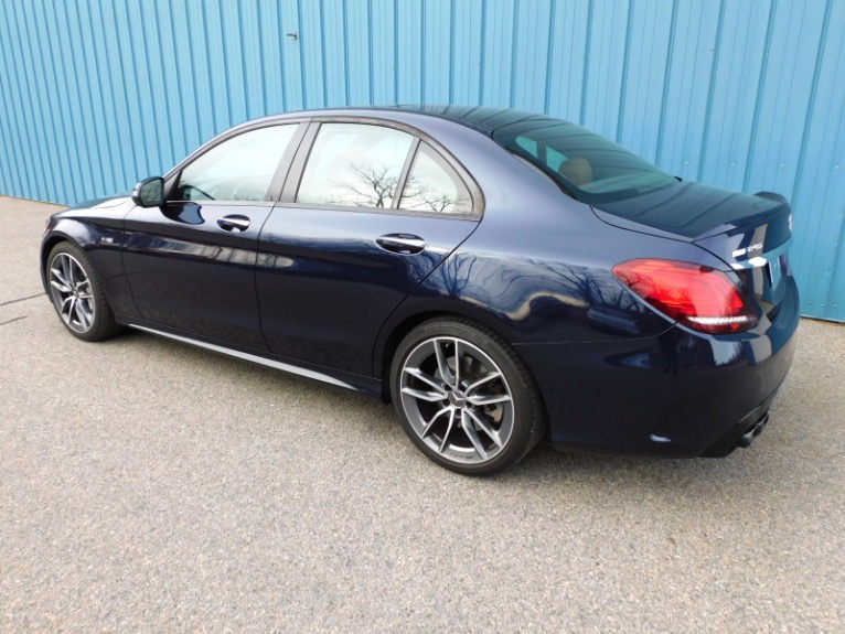 Used 2020 Mercedes-Benz C-class AMG C 43 4MATIC Used 2020 Mercedes-Benz C-class AMG C 43 4MATIC for sale at Metro West Motorcars LLC in Shrewsbury MA 3