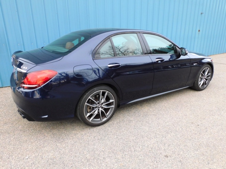 Used 2020 Mercedes-Benz C-class AMG C 43 4MATIC Used 2020 Mercedes-Benz C-class AMG C 43 4MATIC for sale at Metro West Motorcars LLC in Shrewsbury MA 5