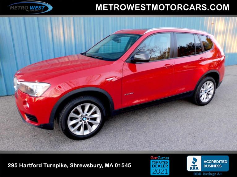 Used 2017 BMW X3 xDrive28i Sports Activity Vehicle Used 2017 BMW X3 xDrive28i Sports Activity Vehicle for sale  at Metro West Motorcars LLC in Shrewsbury MA 1