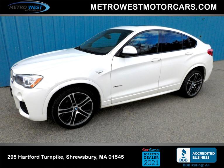 Used 2015 BMW X4 xDrive28i AWD M Sport Used 2015 BMW X4 xDrive28i AWD M Sport for sale at Metro West Motorcars LLC in Shrewsbury MA 1
