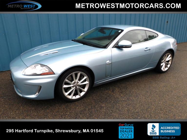 Used 2011 Jaguar Xk Coupe XKR Used 2011 Jaguar Xk Coupe XKR for sale  at Metro West Motorcars LLC in Shrewsbury MA 1