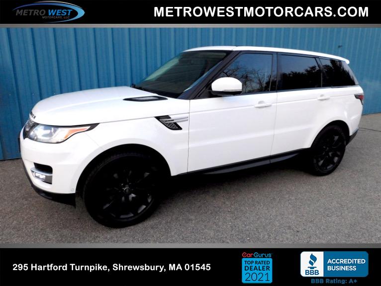Used 2014 Land Rover Range Rover Sport HSE Used 2014 Land Rover Range Rover Sport HSE for sale  at Metro West Motorcars LLC in Shrewsbury MA 1