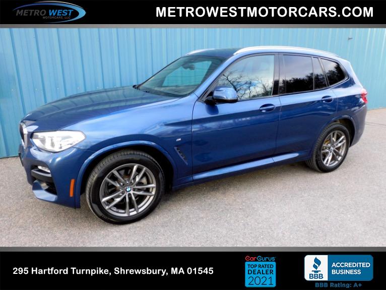 Used 2019 BMW X3 xDrive30i Sports Activity Vehicle Used 2019 BMW X3 xDrive30i Sports Activity Vehicle for sale at Metro West Motorcars LLC in Shrewsbury MA 1