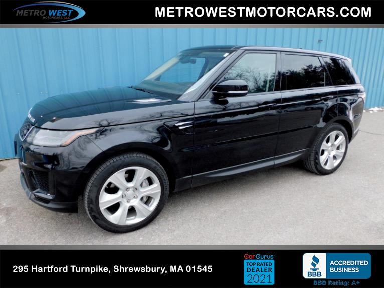 Used 2020 Land Rover Range Rover Sport Turbo i6 MHEV SE Used 2020 Land Rover Range Rover Sport Turbo i6 MHEV SE for sale at Metro West Motorcars LLC in Shrewsbury MA 1