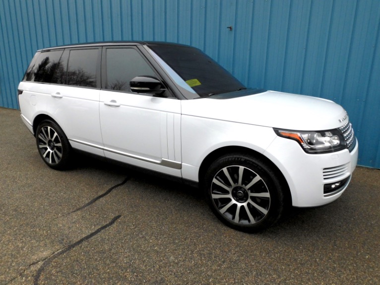 Used 2016 Land Rover Range Rover Td6 Diesel HSE Used 2016 Land Rover Range Rover Td6 Diesel HSE for sale  at Metro West Motorcars LLC in Shrewsbury MA 7