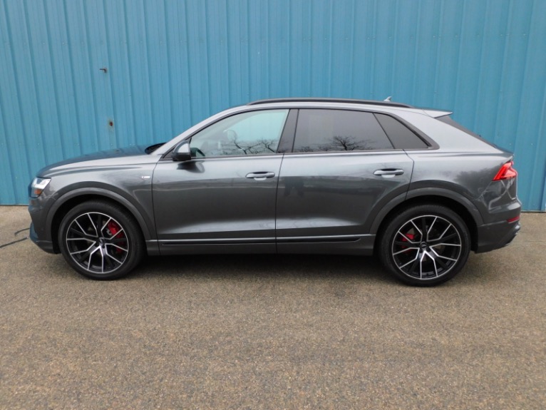 Used 2019 Audi Q8 Premium Plus 55 TFSI quattro Used 2019 Audi Q8 Premium Plus 55 TFSI quattro for sale at Metro West Motorcars LLC in Shrewsbury MA 2