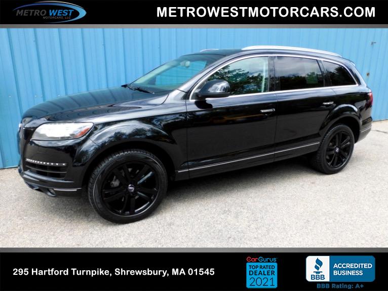 Used 2014 Audi Q7 3.0L TDI Premium Plus Used 2014 Audi Q7 3.0L TDI Premium Plus for sale at Metro West Motorcars LLC in Shrewsbury MA 1