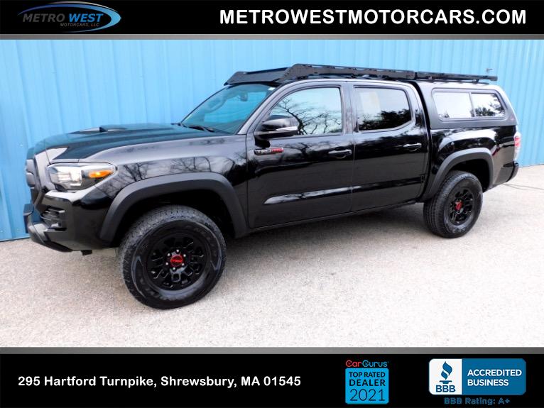Used 2019 Toyota Tacoma 4wd TRD Pro Double Cab 5'' Bed V6 AT (Natl) Used 2019 Toyota Tacoma 4wd TRD Pro Double Cab 5'' Bed V6 AT (Natl) for sale  at Metro West Motorcars LLC in Shrewsbury MA 1