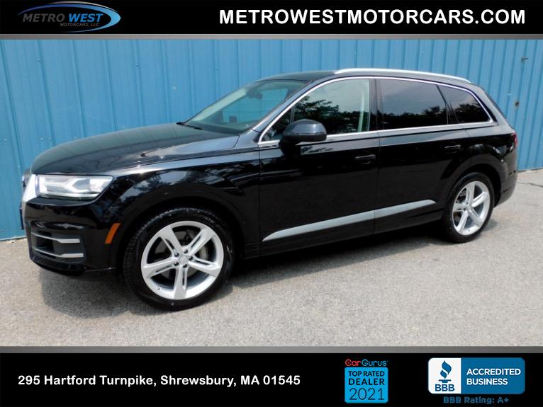 Used Used 2019 Audi Q7 SE Premium 55 TFSI quattro for sale $23,900 at Metro West Motorcars LLC in Shrewsbury MA