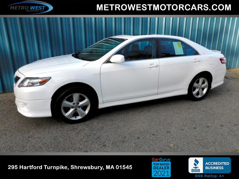 Used Used 2011 Toyota Camry SE for sale $9,900 at Metro West Motorcars LLC in Shrewsbury MA