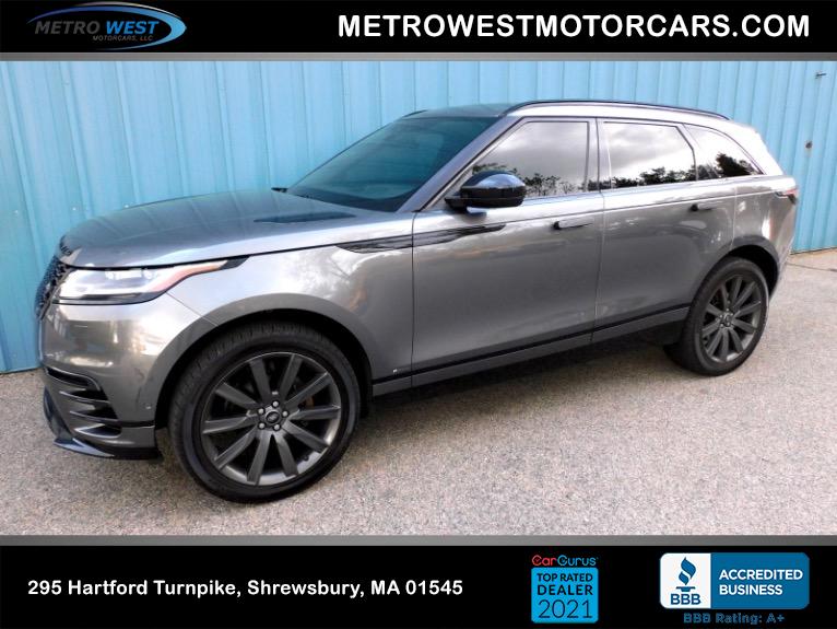 Used 2018 Land Rover Range Rover Velar P250 R-Dynamic HSE Used 2018 Land Rover Range Rover Velar P250 R-Dynamic HSE for sale at Metro West Motorcars LLC in Shrewsbury MA 1