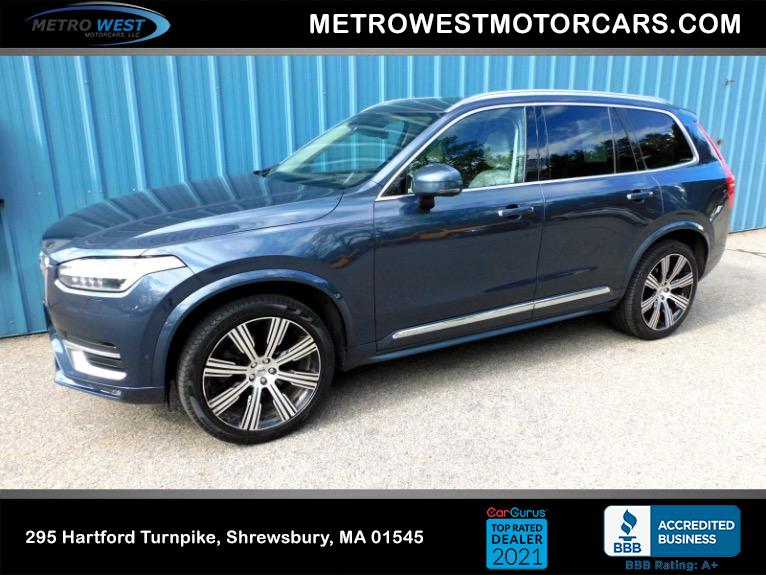 Used Used 2021 Volvo Xc90 T6 AWD Inscription 6P for sale $27,900 at Metro West Motorcars LLC in Shrewsbury MA