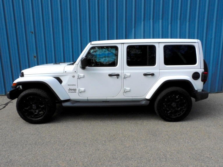 Used 2020 Jeep Wrangler Unlimited Sahara 4x4 Used 2020 Jeep Wrangler Unlimited Sahara 4x4 for sale at Metro West Motorcars LLC in Shrewsbury MA 2