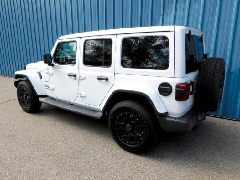 Used 2020 Jeep Wrangler Unlimited Sahara 4x4 Used 2020 Jeep Wrangler Unlimited Sahara 4x4 for sale at Metro West Motorcars LLC in Shrewsbury MA 3