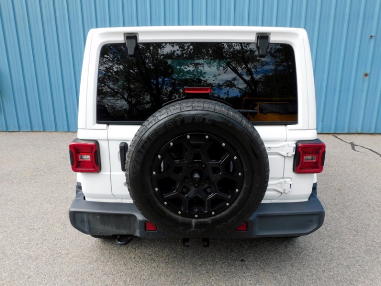 Used 2020 Jeep Wrangler Unlimited Sahara 4x4 Used 2020 Jeep Wrangler Unlimited Sahara 4x4 for sale at Metro West Motorcars LLC in Shrewsbury MA 4