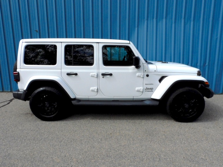 Used 2020 Jeep Wrangler Unlimited Sahara 4x4 Used 2020 Jeep Wrangler Unlimited Sahara 4x4 for sale at Metro West Motorcars LLC in Shrewsbury MA 6